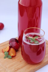 Plum juice