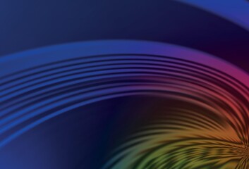 Obraz premium Dark Blue, Yellow vector blurred bright pattern.