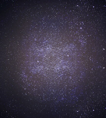 Night sky with stars as background