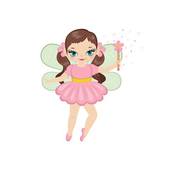 Cute and beautiful fairy