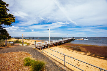 Fototapeta premium Town of Rhyll in Australia