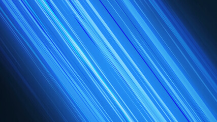 Anime background. Blue Diagonal Anime Speed Lines. 3d illustration