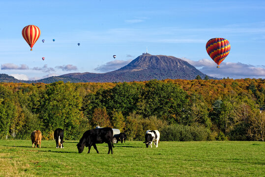 Montgolfi&egrave;res, Puy de D&ocirc;me, Auvergne, France
