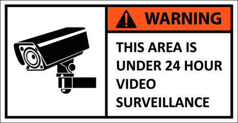 Warning This area has 24 hour video recording.