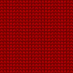 Seamless knitting pattern is on the red background. Save with the Clipping Mask.