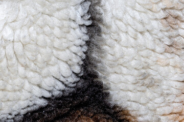 Woolen blankets Abstract   texture background.    Close up Macro shot
