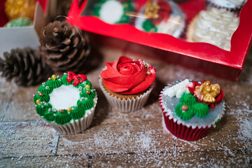 Christmas cookie and sweet boxes