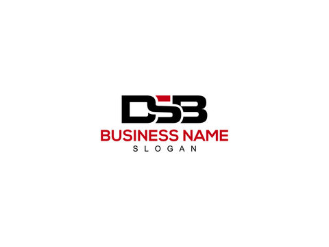 DSB Letter Logo, dsb logo icon vector