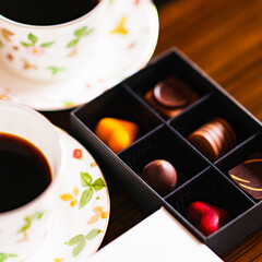 チョコレート　箱入り　コーヒー　【バレンタイン】