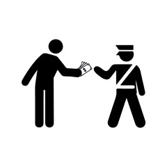 stop corruption icon