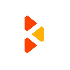 K diamond logo design