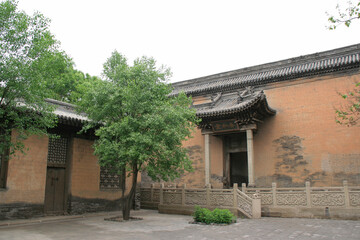 chang mansion closed to pingyao in china 