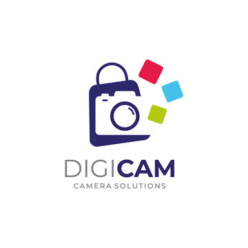 Camera Shop logo. Camera Store Logo Vector
