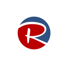 R logo design