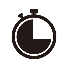 stopwatch icon vector illustration sign