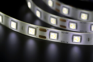  Strip Light With 5050 LEDs  macro shot
