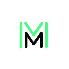 M logo