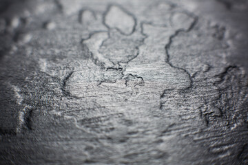 Black background. Broad brushstrokes. Painting touche. Abstract texture.