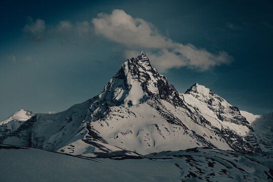 Snow Covered Mountains