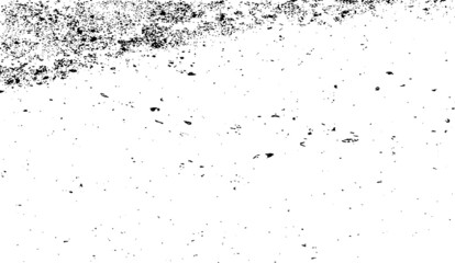 Rough black and white texture vector. Distressed overlay texture. Grunge background. Abstract textured effect. Vector Illustration. Black isolated on white background. EPS10