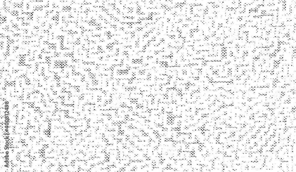Poster vector fabric texture. distressed texture of weaving fabric. grunge background. abstract halftone ve
