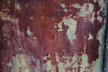 texture of rusty metal sheet, background, steel plate