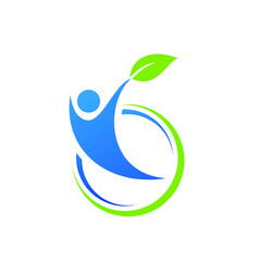 people leaf logo