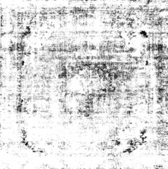 Rough black and white texture vector. Distressed overlay texture. Grunge background. Abstract textured effect. Vector Illustration. Black isolated on white background. EPS10