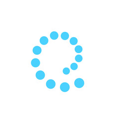 E dots logo design