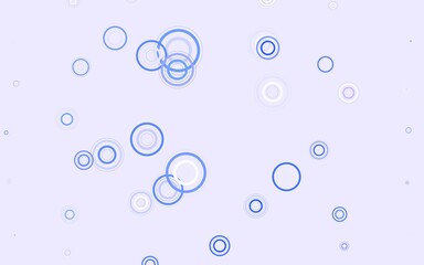 Light Purple vector backdrop with dots.