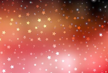 Light Red, Yellow vector layout in New Year style.