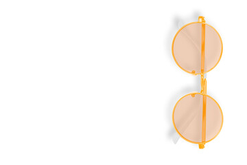 Background on the theme of glasses for vision. Glasses seamless pattern on a white background.