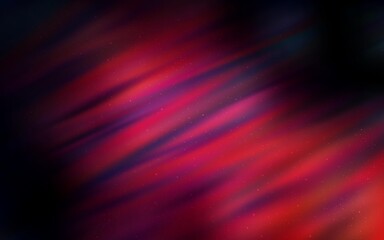 Dark Pink vector background with galaxy stars.