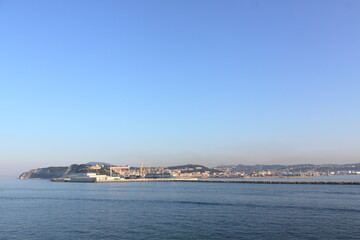 view of port from sea