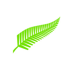 leaf palm logo design