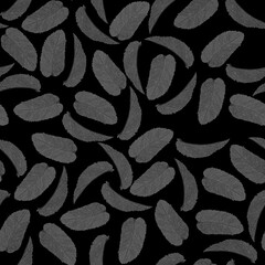 
colored pattern of mint leaves.