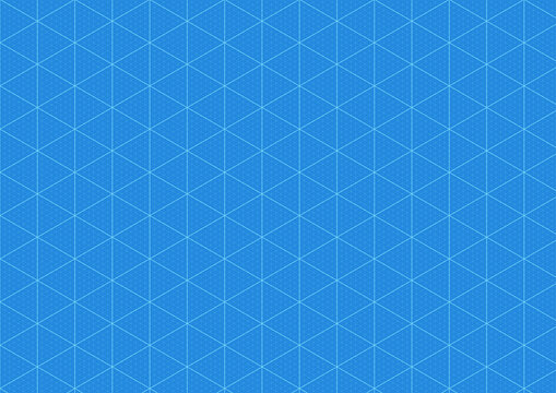 Blueprint Background, Graph Paper Blue Print Grid, Vector