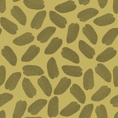 Fototapeta premium colored pattern of mint leaves.