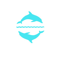 Dolphins logo design