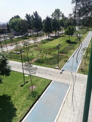 Fototapeta premium view of the park