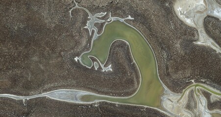 primordial life, United States, abstract photography of relief drawings in  fields in the U.S.A....