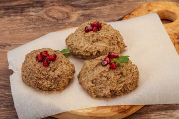 Georgian cuisine - pkhali from beans