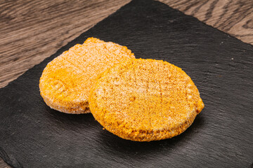 Raw chicken cutlet for roast