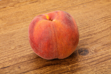 Fresh ripe sweet peach fruit