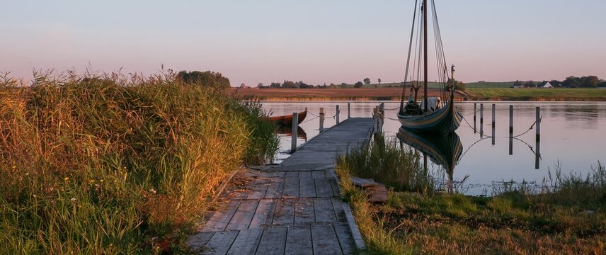 Wikingerschiff Ladby, Kerteminde, F&uuml;nen, D&auml;nemark