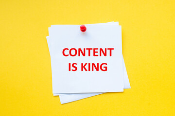 Text content is king bonds on white sticker with yellow background