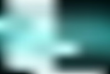 Dark Green vector glossy abstract backdrop.