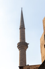 ancient islamic mosque located in the Muiz street in Cairo