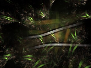 Imaginatory fractal background Image