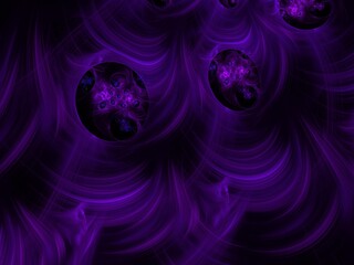 Imaginatory fractal background Image
